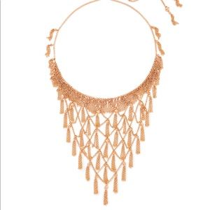 Rose Gold Kendra Scott Georgina Necklace